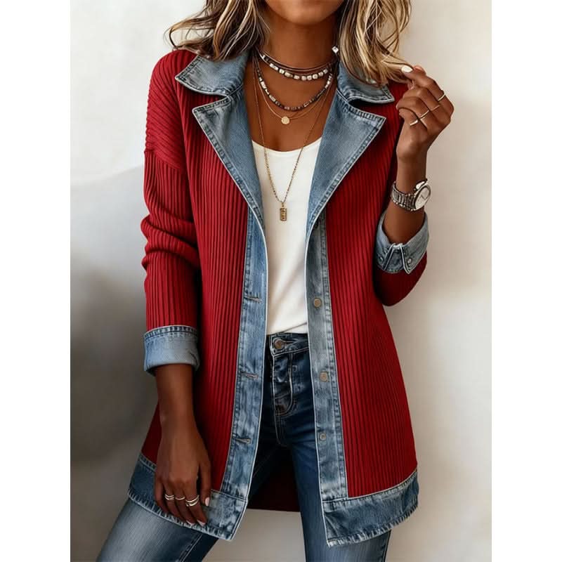 Celine — Contrast-Trim Tailored Jacket