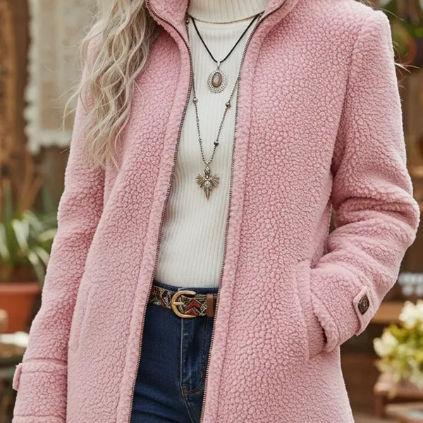 Deanna — Cosy Stand-Collar Jacket
