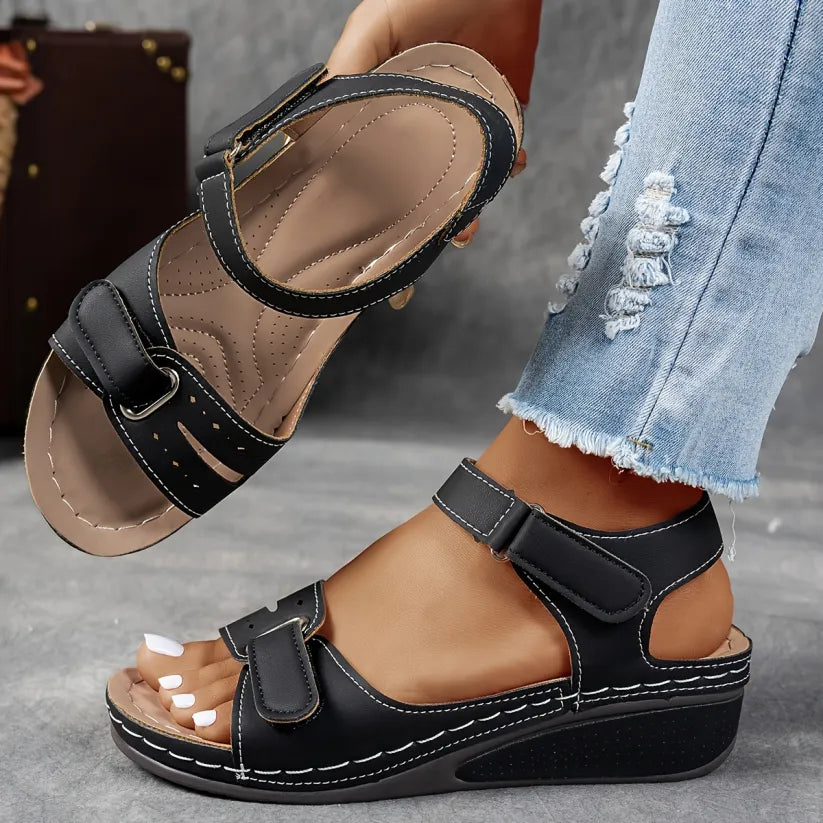 Nora Orthopaedic Wedge Sandals — Everyday Ergonomic Support