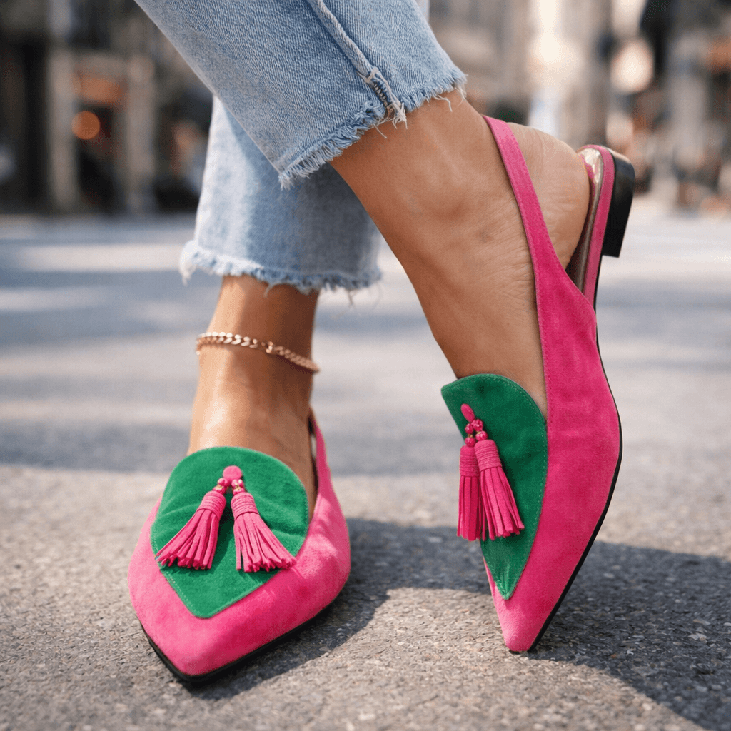 Bianca - Handcrafted Tassel Sandals
