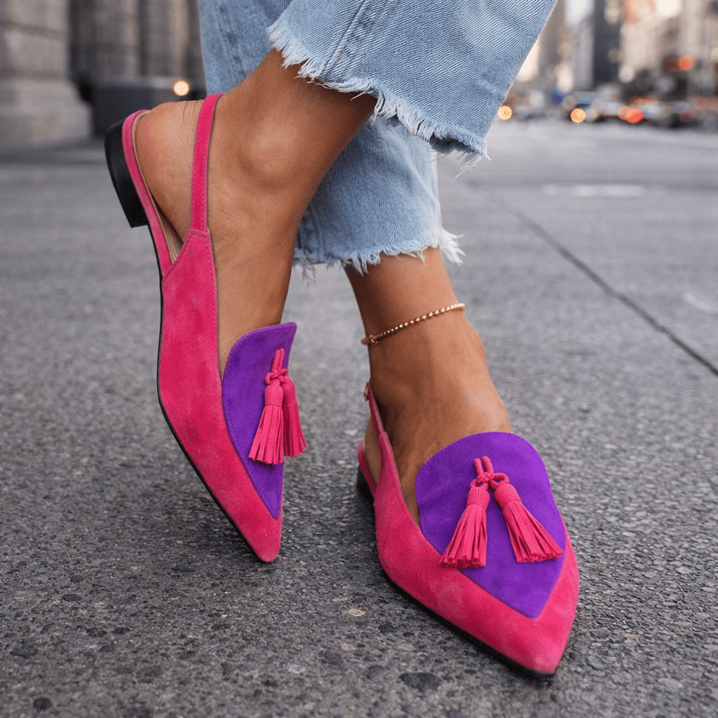 Bianca - Handcrafted Tassel Sandals