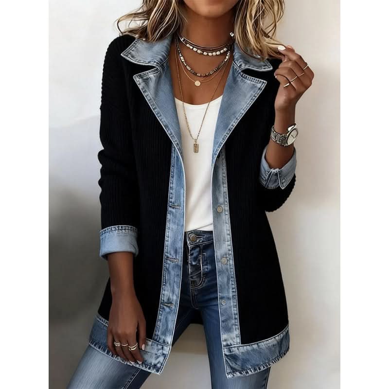 Celine — Contrast-Trim Tailored Jacket