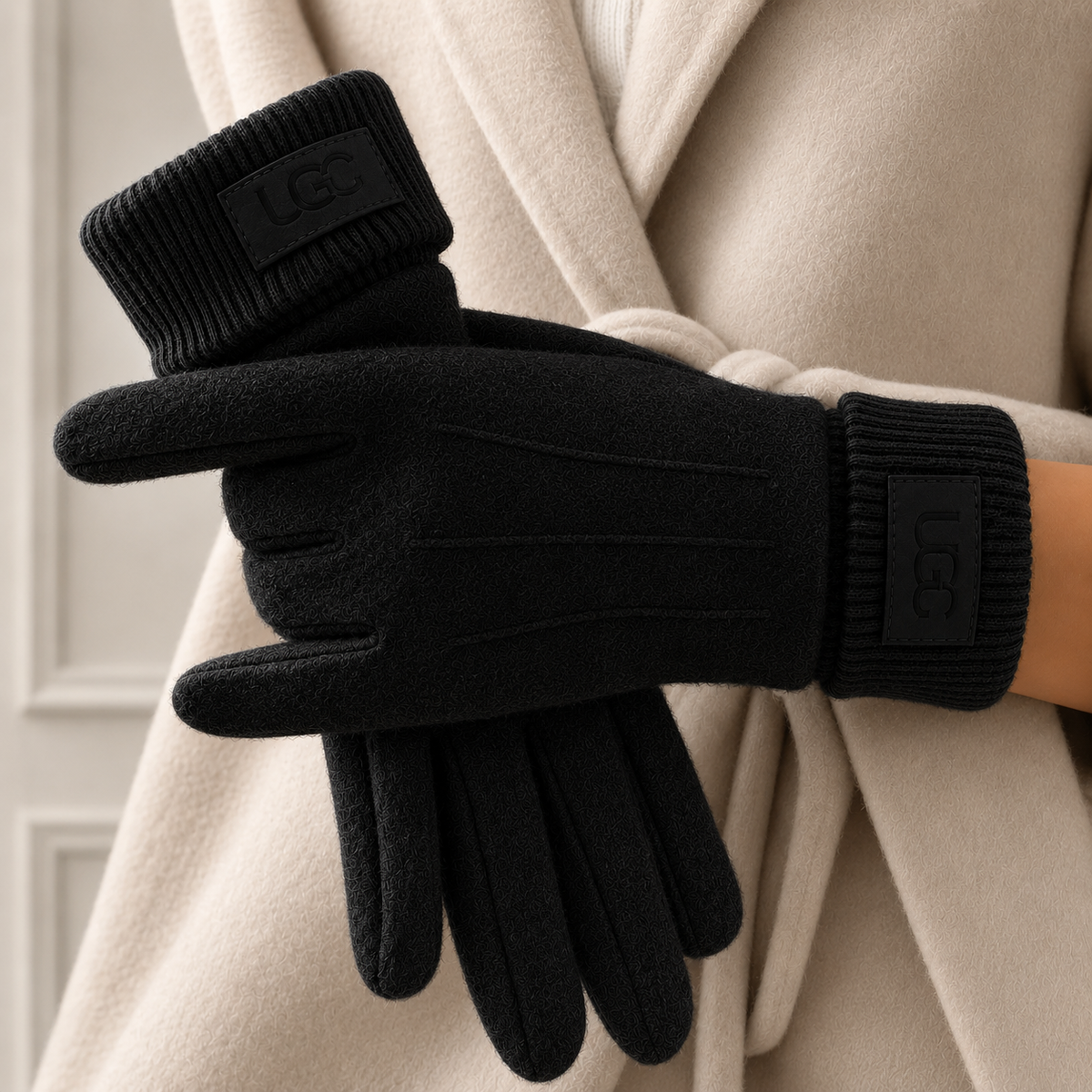 Avery — Cashmere-Feel Gloves