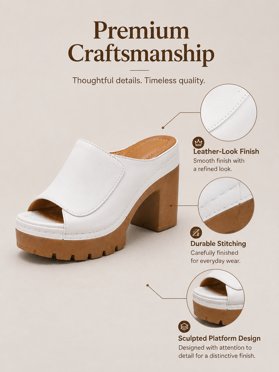 Giulia - Elegant and Comfortable Heeled Sandals