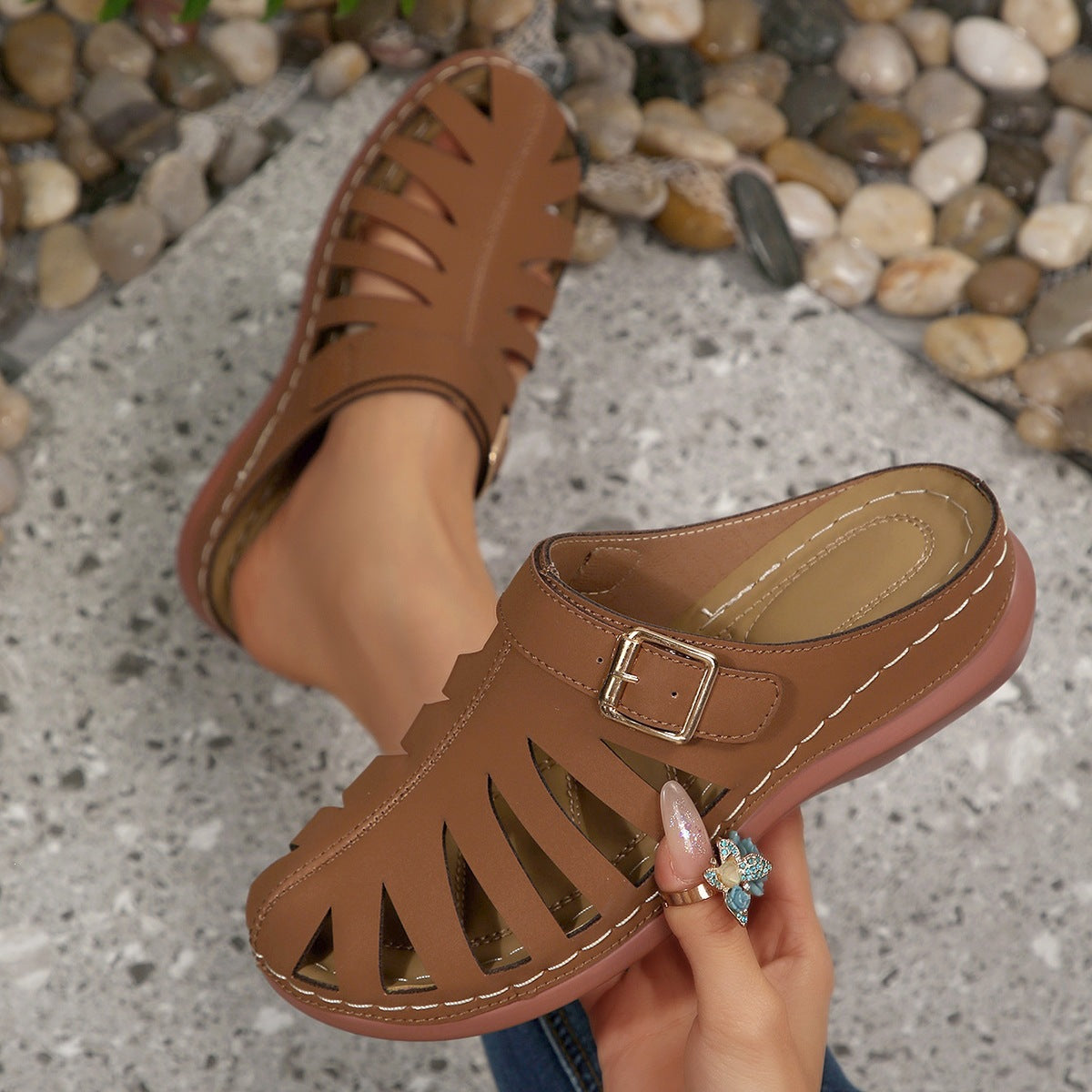 Alma Orthopedic Sandals — Closed-Toe Total Comfort