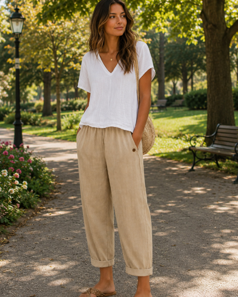 Maja - Flowy Comfort Trousers
