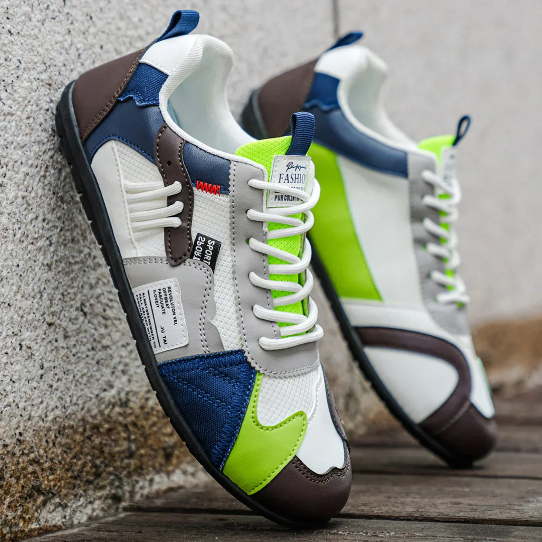 Giovanni - Retro Colour-Block Sneakers