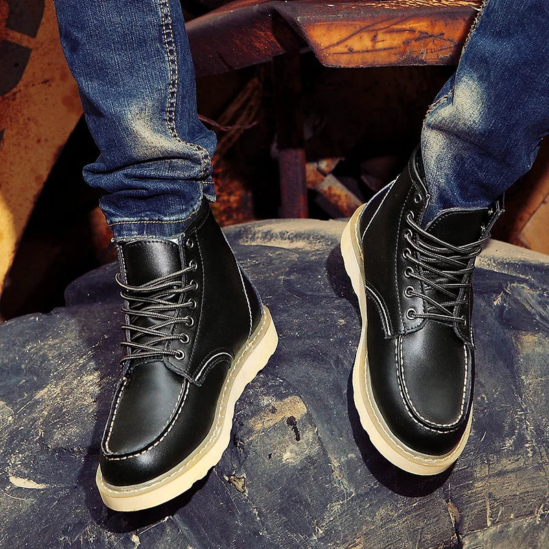 Harrison — Retro Work Boots