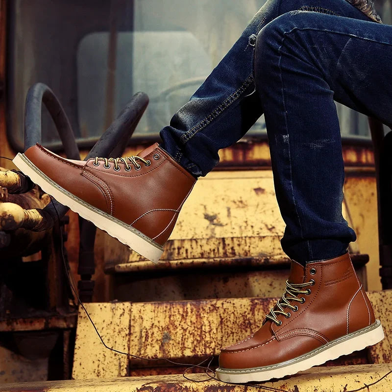 Harrison — Retro Work Boots