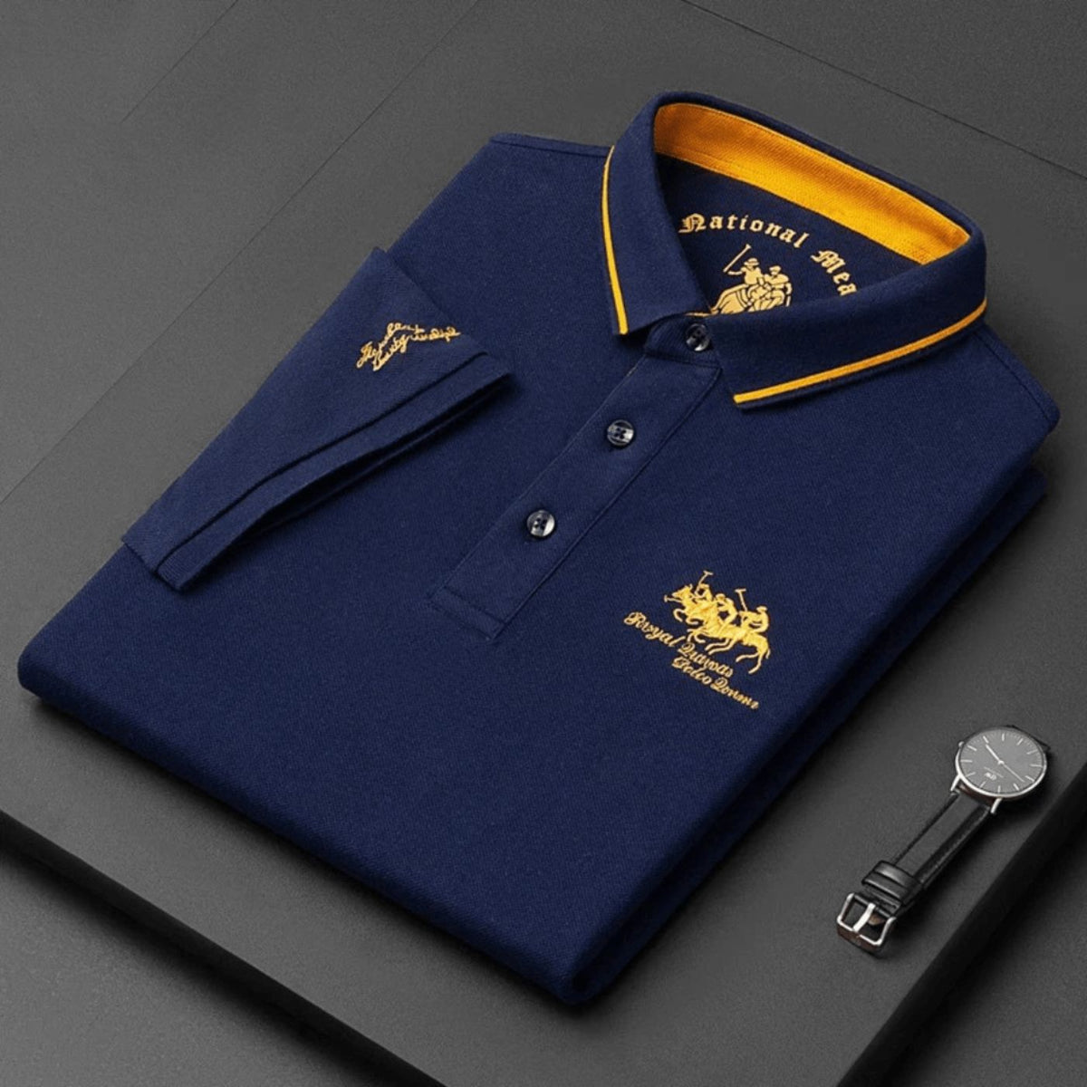 Varel Premium Polo — Breathable Fabric, Classic Style