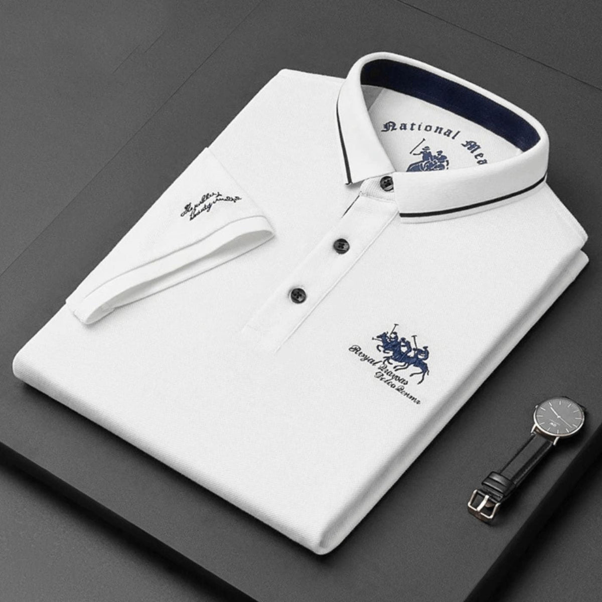 Varel Premium Polo — Breathable Fabric, Classic Style