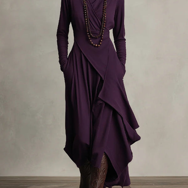 Patricia – The Cosy Roll-Neck Maxi