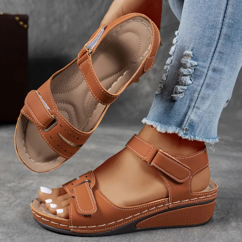 Nora Orthopaedic Wedge Sandals — Everyday Ergonomic Support