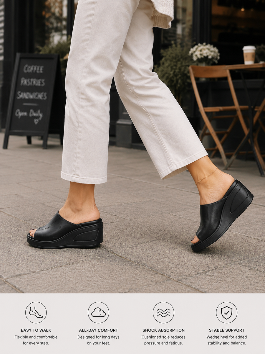 Julie - Comfort Mules for Women