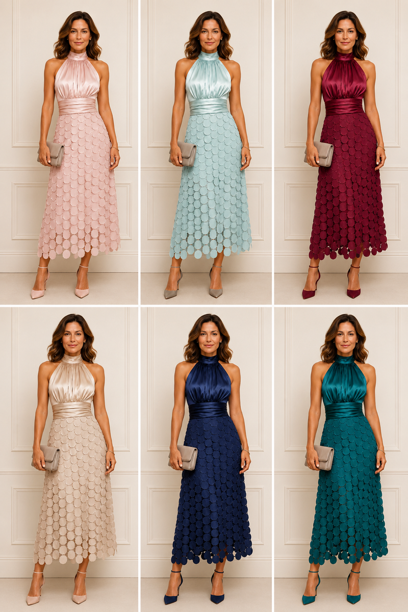 Irène — Midi Evening Dress