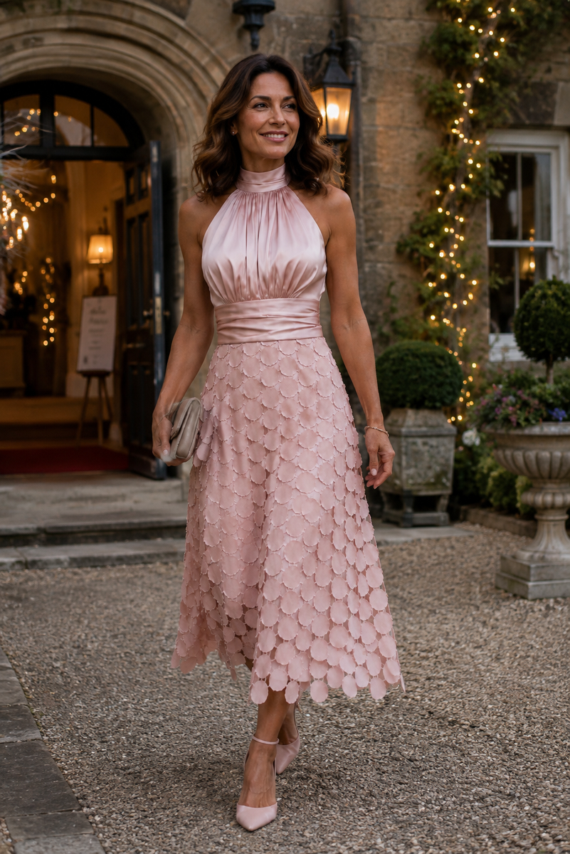 Irène — Midi Evening Dress