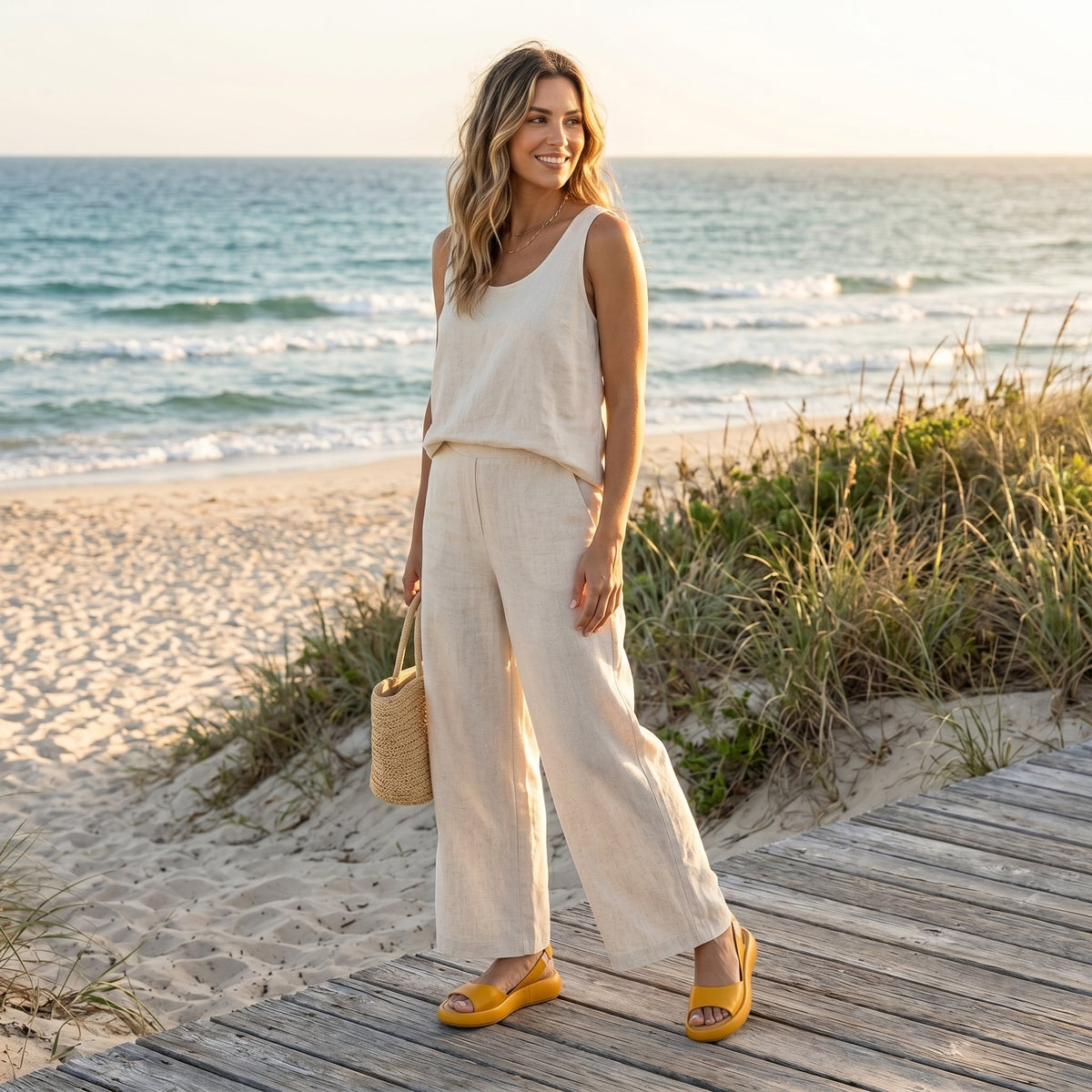 Cláudia - Anatomical Sole Flat Sandals