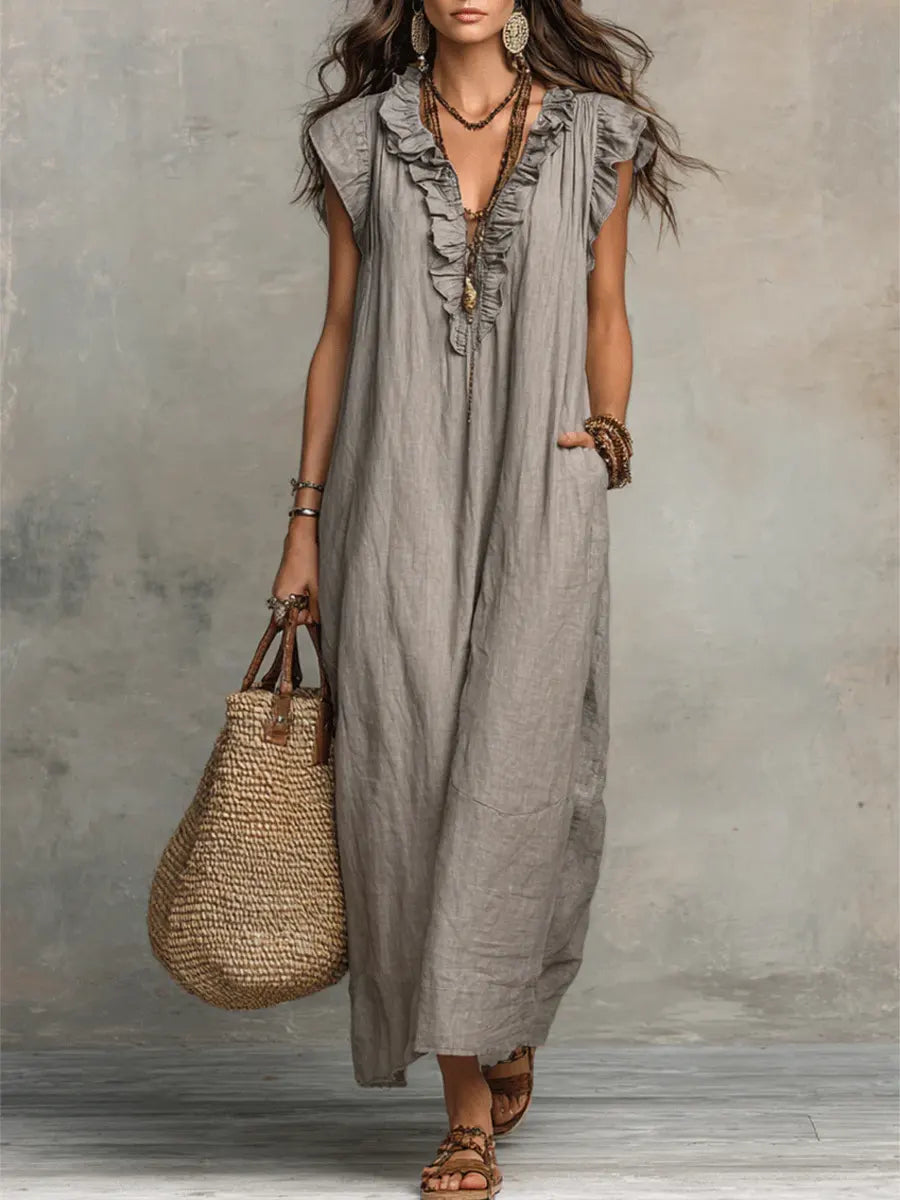 Camélia - Long Bohemian Dress