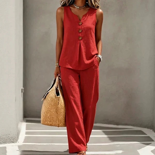 Camille - Loose-Fit Two-Piece Set