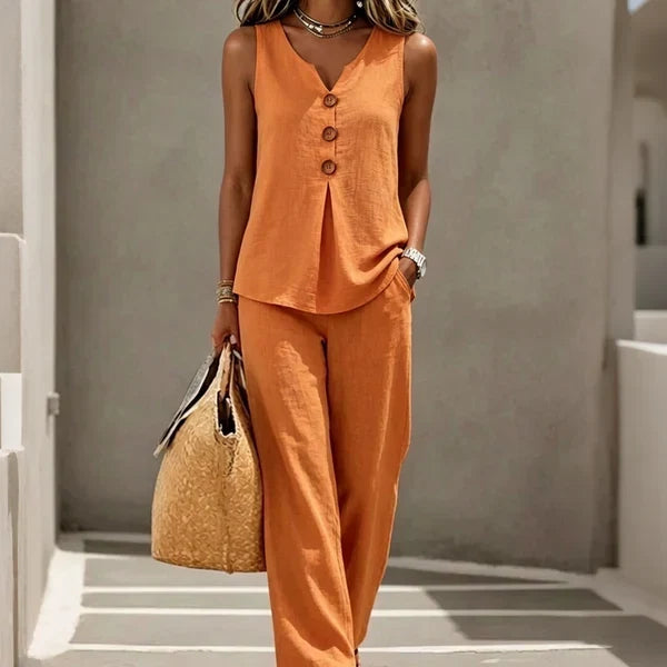 Camille - Loose-Fit Two-Piece Set