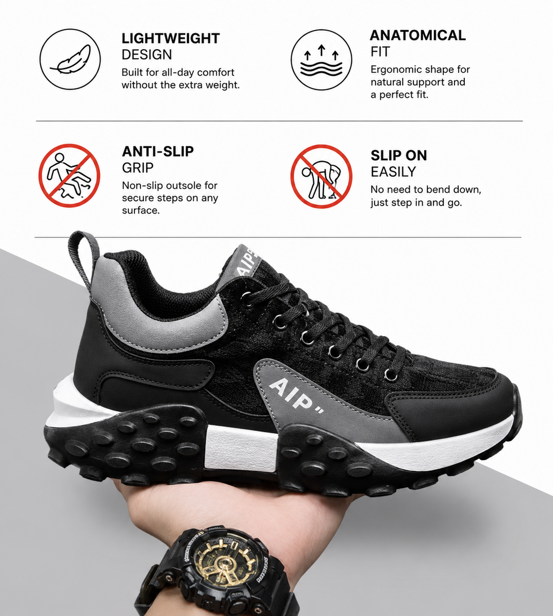 Theo - Lightweight Breathable Summer Sneakers
