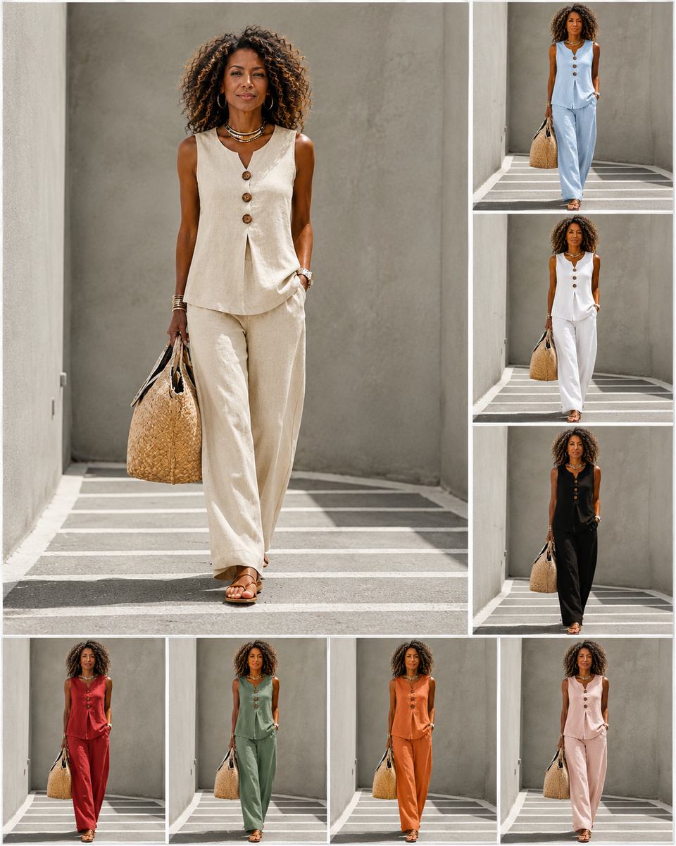 Camille - Loose-Fit Two-Piece Set