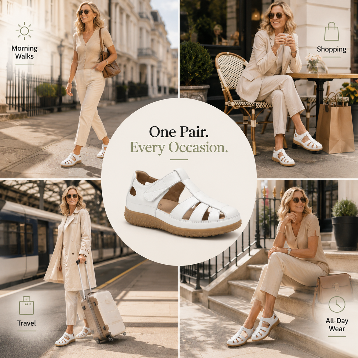 Vera Comfort Sandals — Ergonomic Non-Slip Sole
