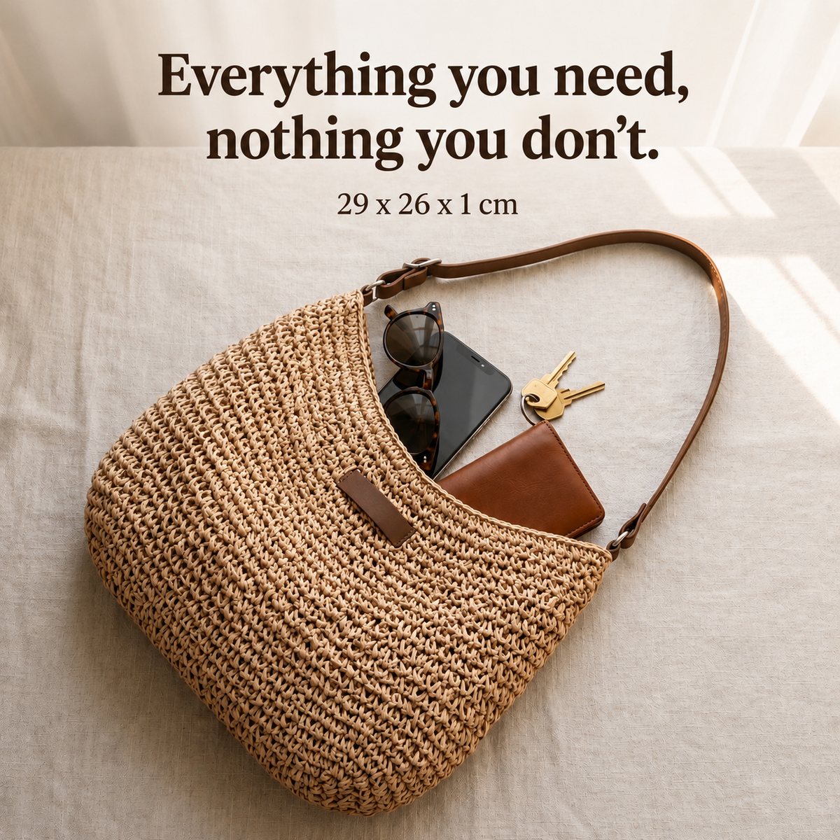 Simona - Elegant Woven Bag